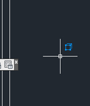 怎么去除cad光标右上角显示蓝色的立方体？